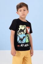 Camiseta Infantil Menino Verão Dino