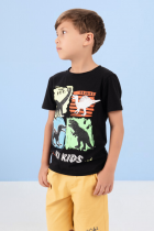 Camiseta Infantil Menino Verão Dino