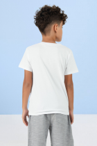 Camiseta Infantil Menino Verão Listrada Kiki