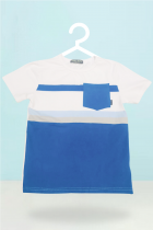 Camiseta Infantil Menino Verão Com Bolso