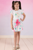 Conjunto Infantil Lhama Verão Menina 