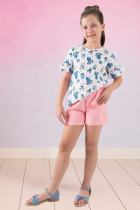 Conjunto Infantil Cacto Verão Menina 