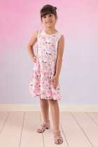 Vestido Infantil Unicórnio Verão Menina 