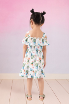 Vestido Infantil Cacto Verão Menina 