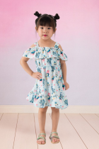 Vestido Infantil Cacto Verão Menina 