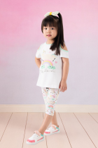 Conjunto Infantil Verão Unicornio Menina 