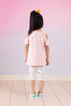 Conjunto Infantil Verão Unicornio Menina 