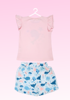 Conjunto Infantil Oceano Verão Menina 