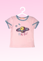 Blusa Baby Planeta Feminina