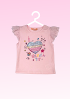 Blusa Infantil Feminina Toy Strass