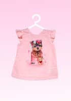 Blusa Baby Dog Menina Mily