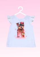 Blusa Baby Dog Menina Mily