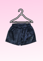 Short Baby Social Acetinado Strass