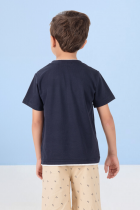 Camiseta Basica Infantil Verão Menino 