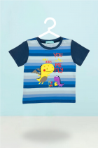 Camiseta Baby Menino Verão Dinossauro