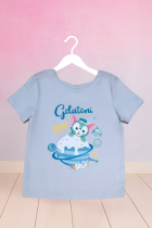 Blusa Infantil Menina Manga Curta Gelatoni