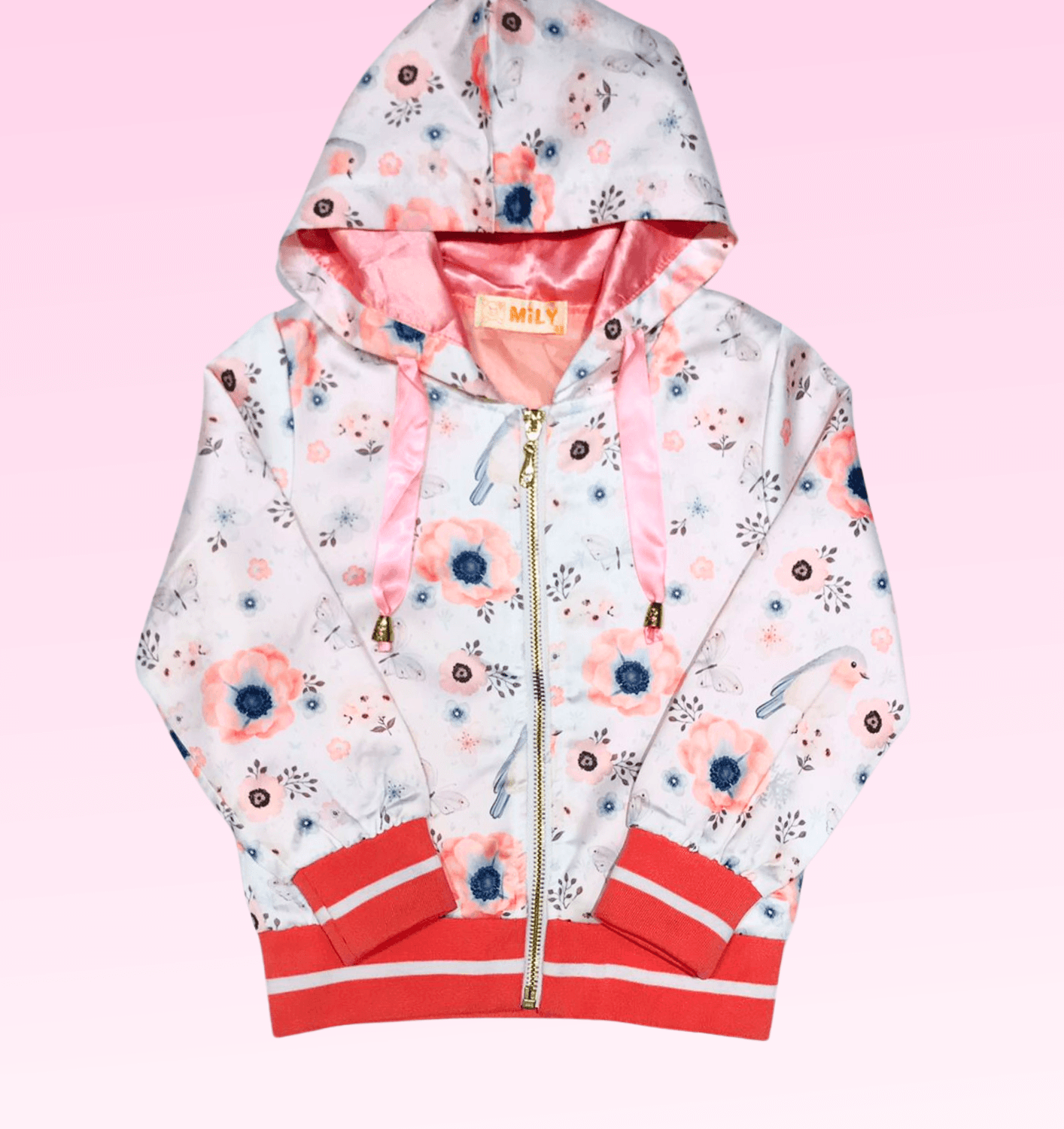 Casaco Corta Vento Baby Menina