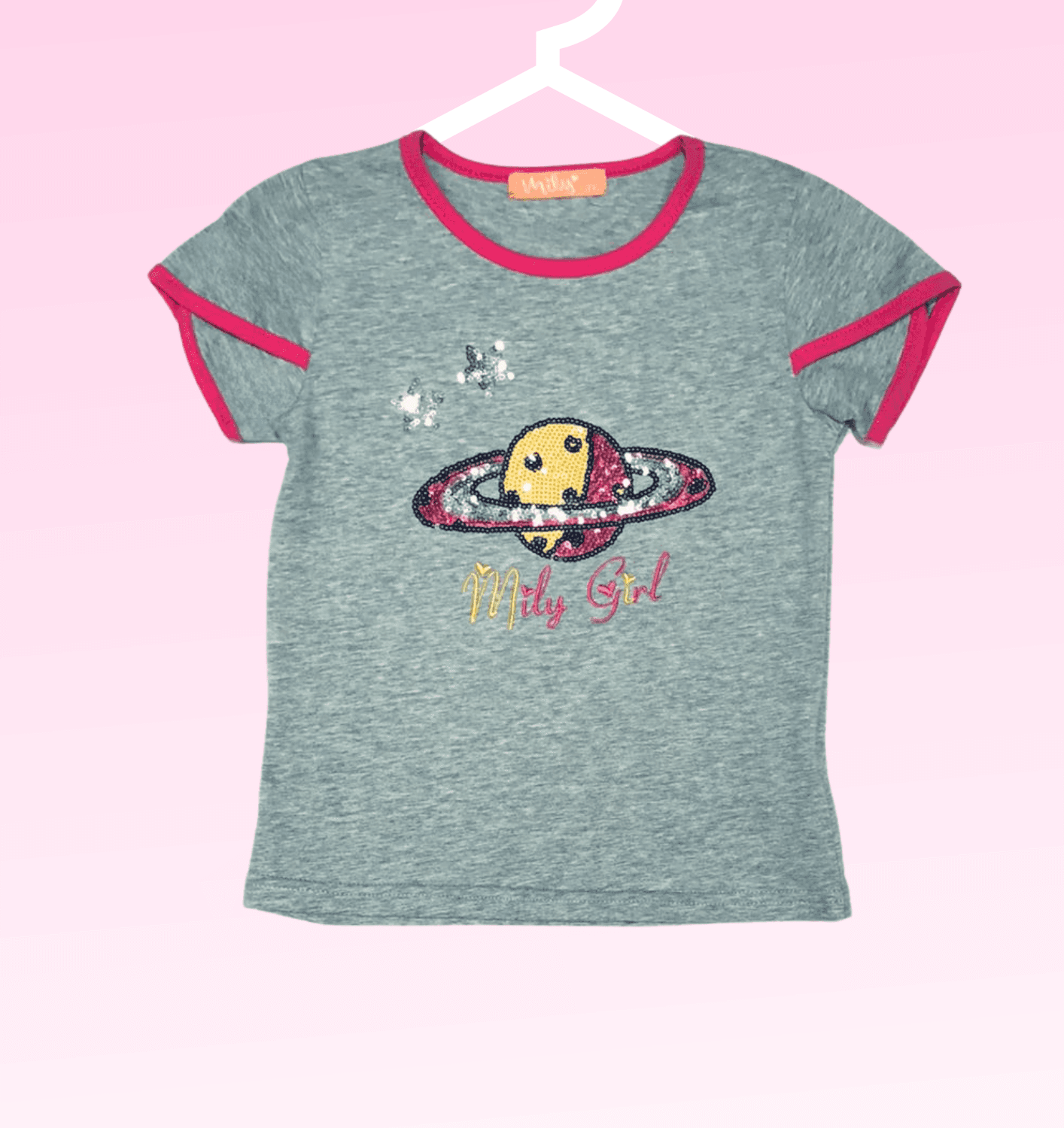 Camiseta Planeta Baby Menina
