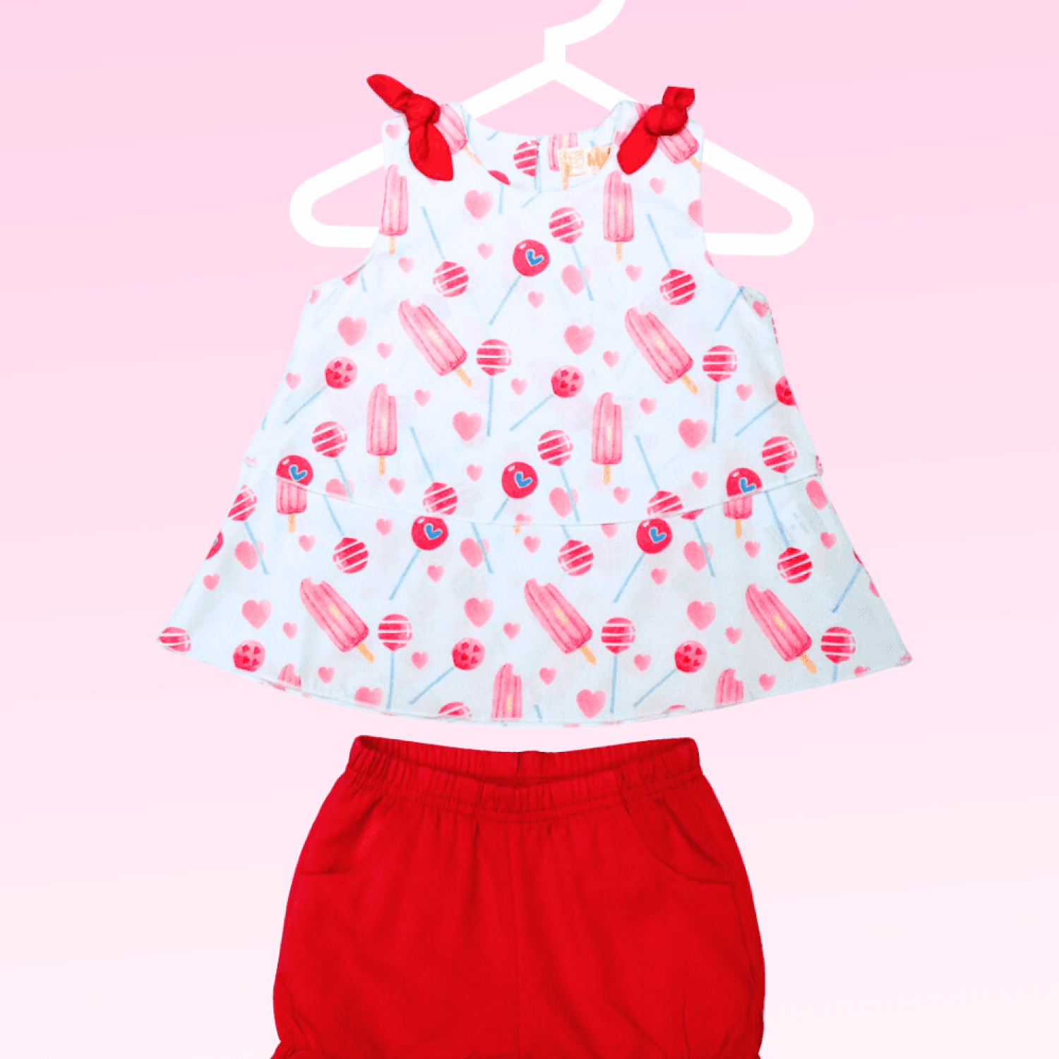 Conjunto Sorvete Baby Menina
