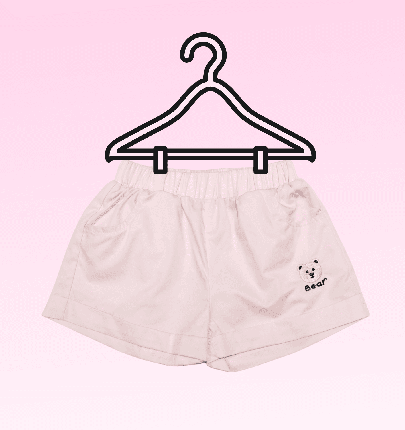 Short Bear Baby Menina