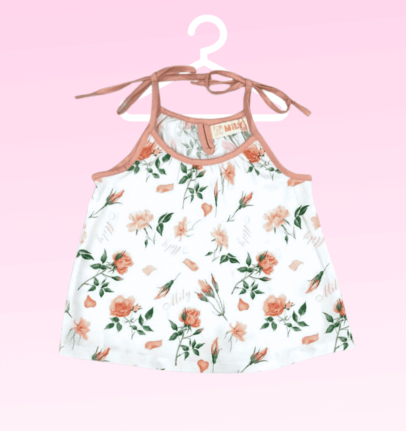 Blusa Alsas Flores Baby Menina