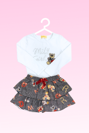 Conjunto Saia Infantil Menina
