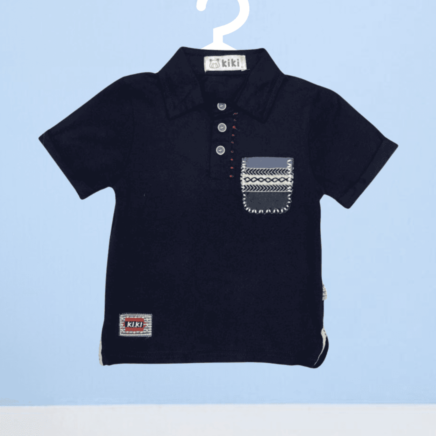 Camiseta Gola Polo  Bolso Baby Menino