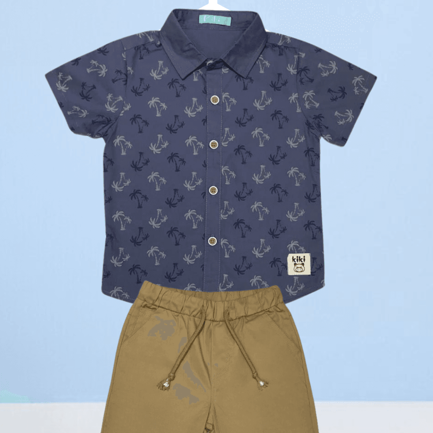 Conjunto Gola Polo Coqueiro Baby Menino