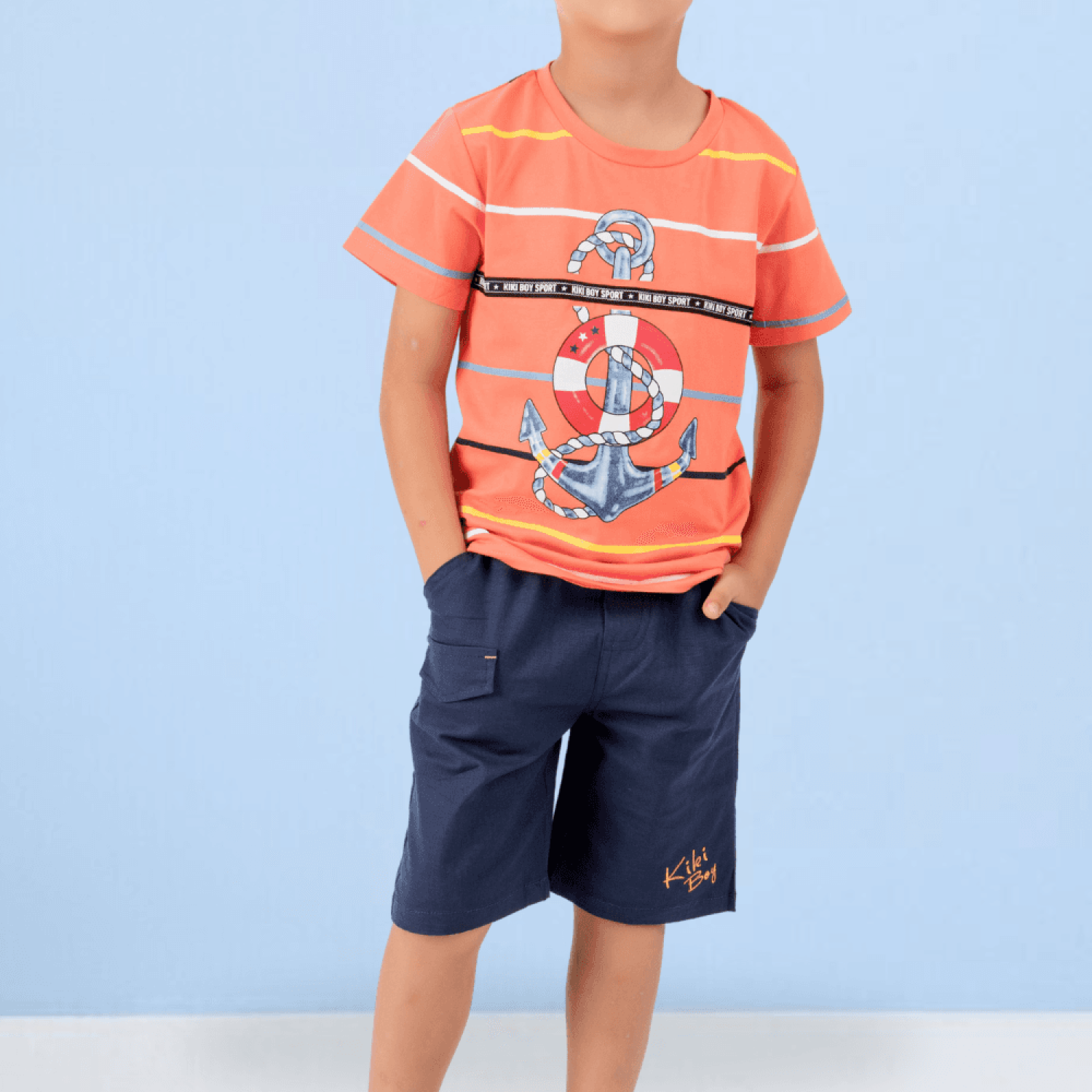 Bermuda Sarja Infantil Menino